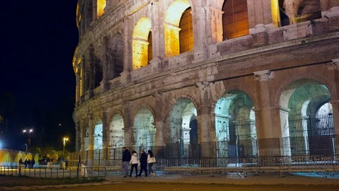 Coloseum Timelapse Stock Footage 99558804