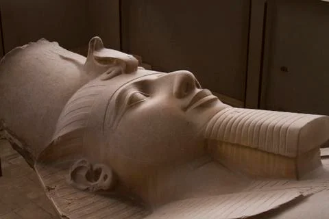 The Colossal Statue of Ramesses II Stock Photos