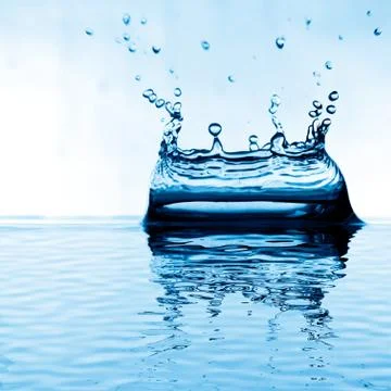 Colossal water splash Stock Photos