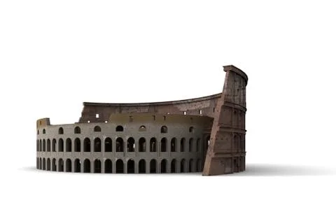 Colosseum 1 Stock Illustration