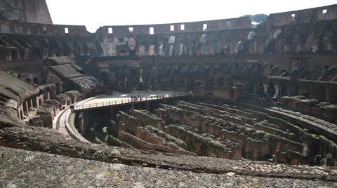 Colosseum Arena Stock Footage 23744744
