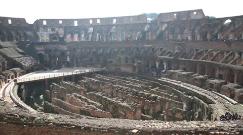 Colosseum Arena Stock Footage 23749768