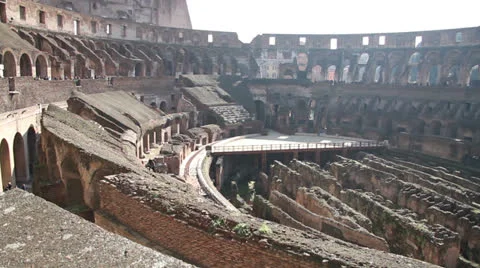 Colosseum Arena Stock Footage 23761469