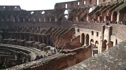 Colosseum Arena Stock Footage 23792370