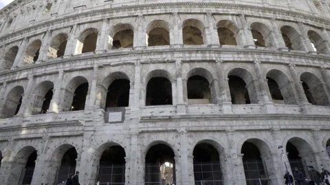 Colosseum co127a Stock Footage