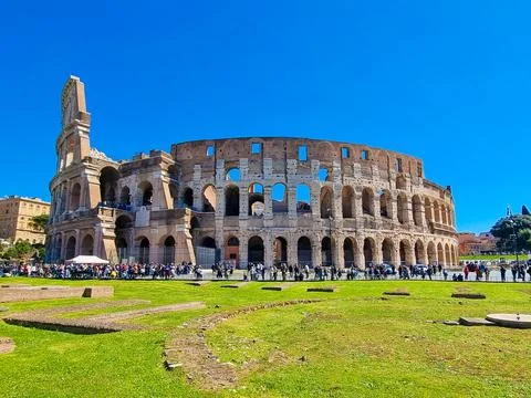 Colosseum Dome in Rome Stock Photos