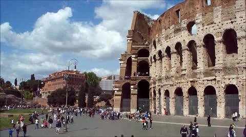 Colosseum Stock Footage 25457046