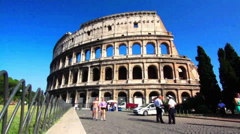 Colosseum Stock Footage 26220280
