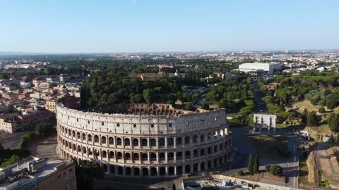 Colosseum Stock Footage 199102092