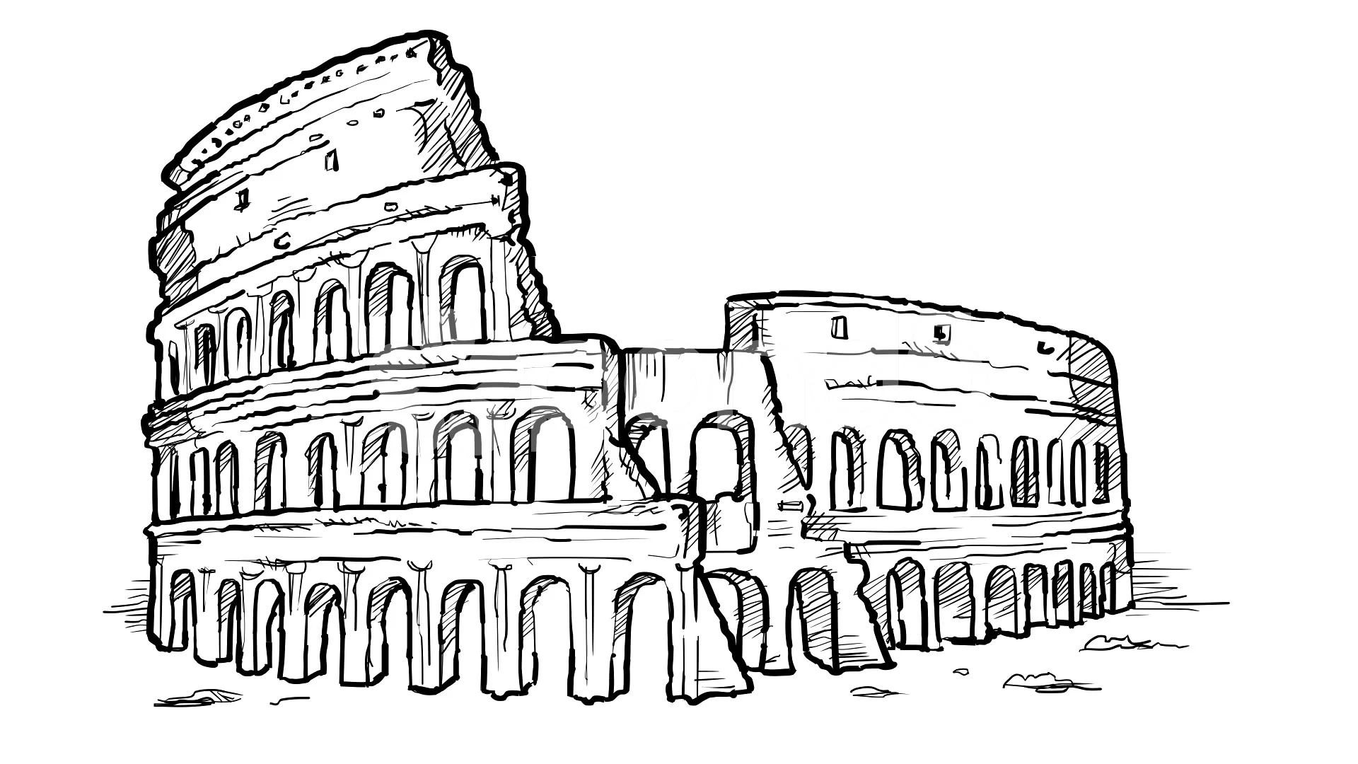 Colosseum  Drawing Skill