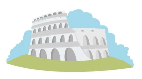 Colosseum Stock Illustration