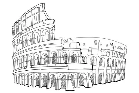 Colosseum 스톡 일러스트