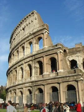 The Colosseum. Foto stock