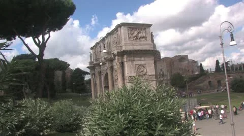Colosseum in Rome Stock Footage 12779209