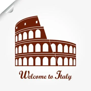 Colosseum, Rome Stock Illustration