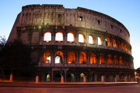 Colosseum in rome Stock Photos