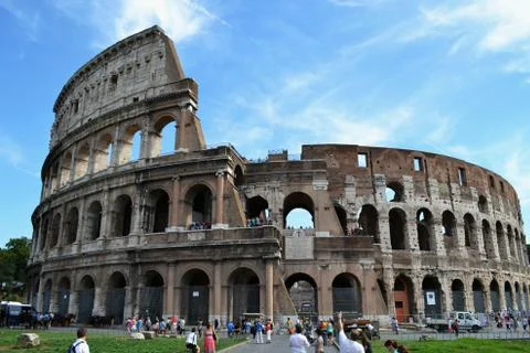 The Colosseum, Rome Stockfoto's