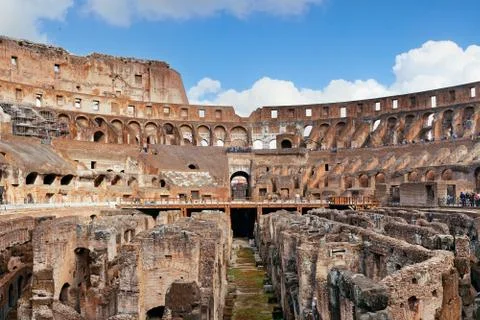 Colosseum in Rome Stock Photos