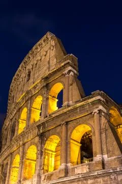 Colosseum in Rome Stock Photos