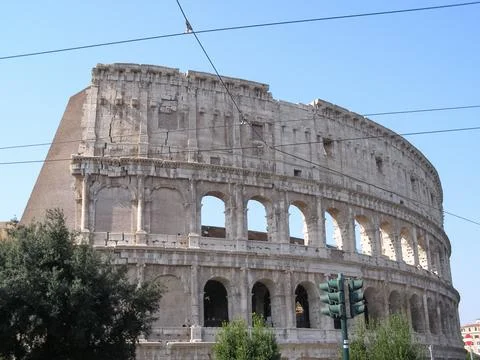 Colosseum in Rome Stock Photos