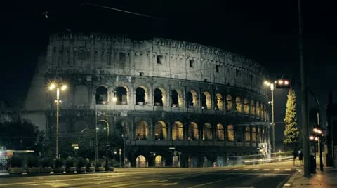 Colosseum in Rome timelapse Stock-Footage 22248001