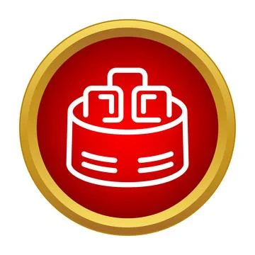 Colosseum structure icon presenting ancient rome architecture Stock Illustration