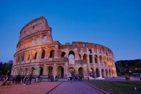 Colosseum by sunset Фото