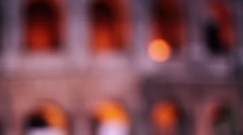 COLOSSEUM VERTICAL DOLLY Stock Footage 26430460