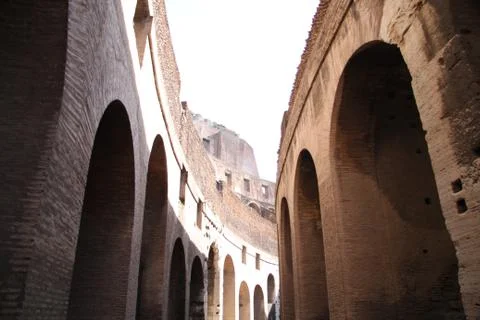 Colosseum Walkways Stock Photos