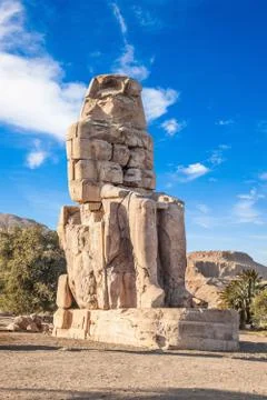 Colossi of Memnon Stock Photos