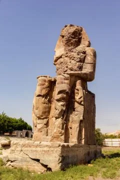 Colossus Memmon Stock Photos