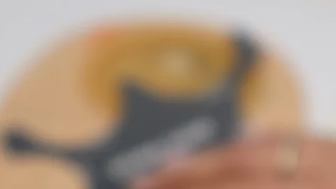 Colostomy bag, supply needed after colostomy surgery. Using stoma guide. Stock Footage 122126870