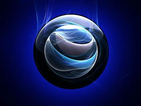 Colour abstract art balls  background. 库存插图