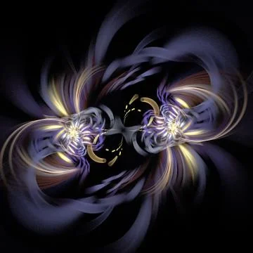 Colour abstract art nebula , backdrop . Illustrazione stock