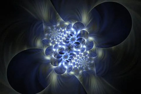 Colour abstract art nebula , backdrop . Stock Illustration
