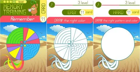 Colour and pattern kite 11 Stock Illustration