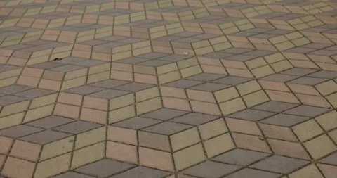 Colour brick road Stock Footage 110839133