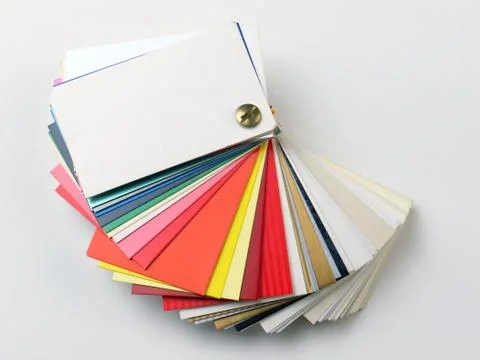 Colour card Stock Photos