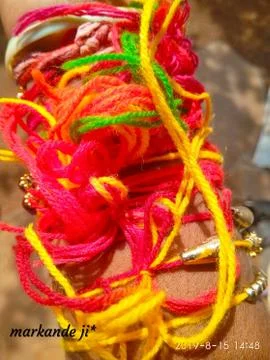 Colour of Dhaga Foto stock