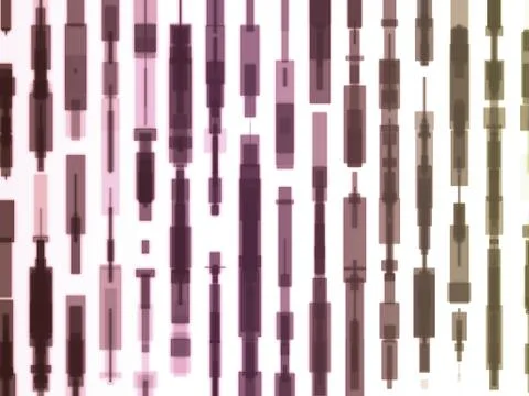 Colour full overlay abstract background Stock Illustration
