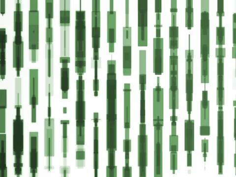 Colour full overlay abstract background Stock Illustration