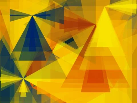 Colour full shape abstract background Stock Illustration