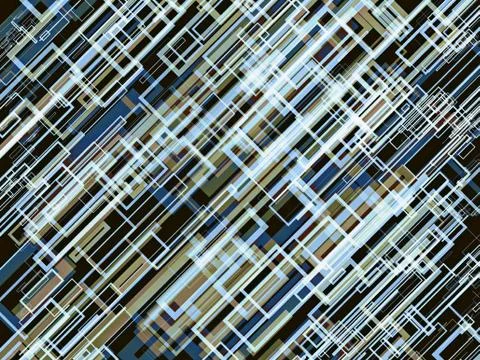 Colour full square dynamic abstract background Stock Illustration