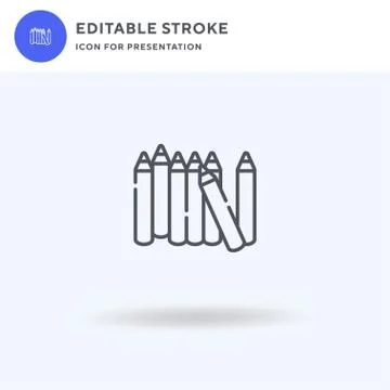 Colour icon vector, filled flat sign, solid pictogram isolated on white, logo Stock Illustration