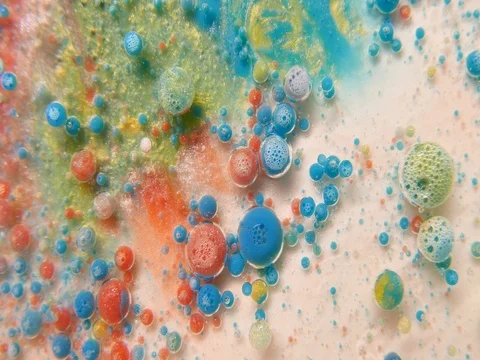Colour mixing Stock Footage 74929321