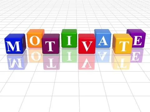 Colour motivate Stock Illustration