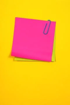Colour note  paper 写真素材