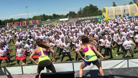 COLOUR OBSTACLE RUSH 1 Vídeo Stock 135315358