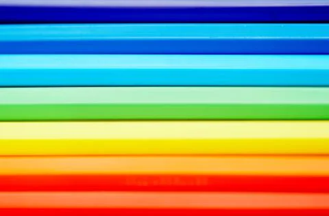 Colour pencils Stock Photos