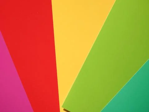 Colour samples Foto stock